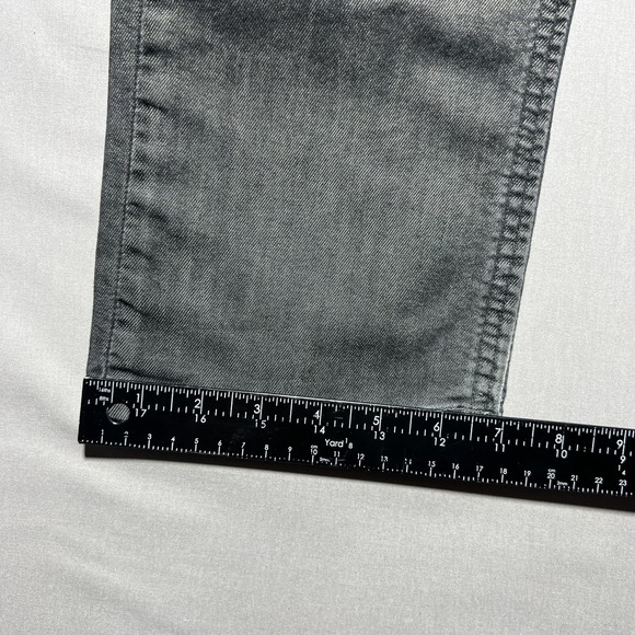Diesel Thavar Jeans Mens 34x28.5 Gray Slim Skinny Stretch Distressed 0830H Wash - Picture 15 of 15